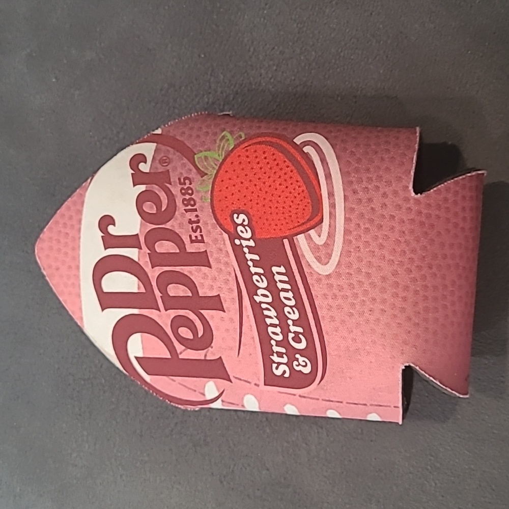 Dr. Pepper Strawberries & Cream Koozie - Picture 2 of 2